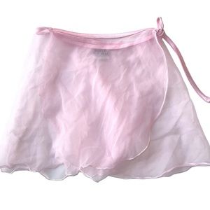 Rain Beau ballet skirt with elastic waist and decorative tie at hip